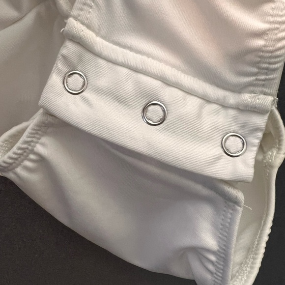 Only Little Once white body suit size 6/7 - Picture 3 of 4